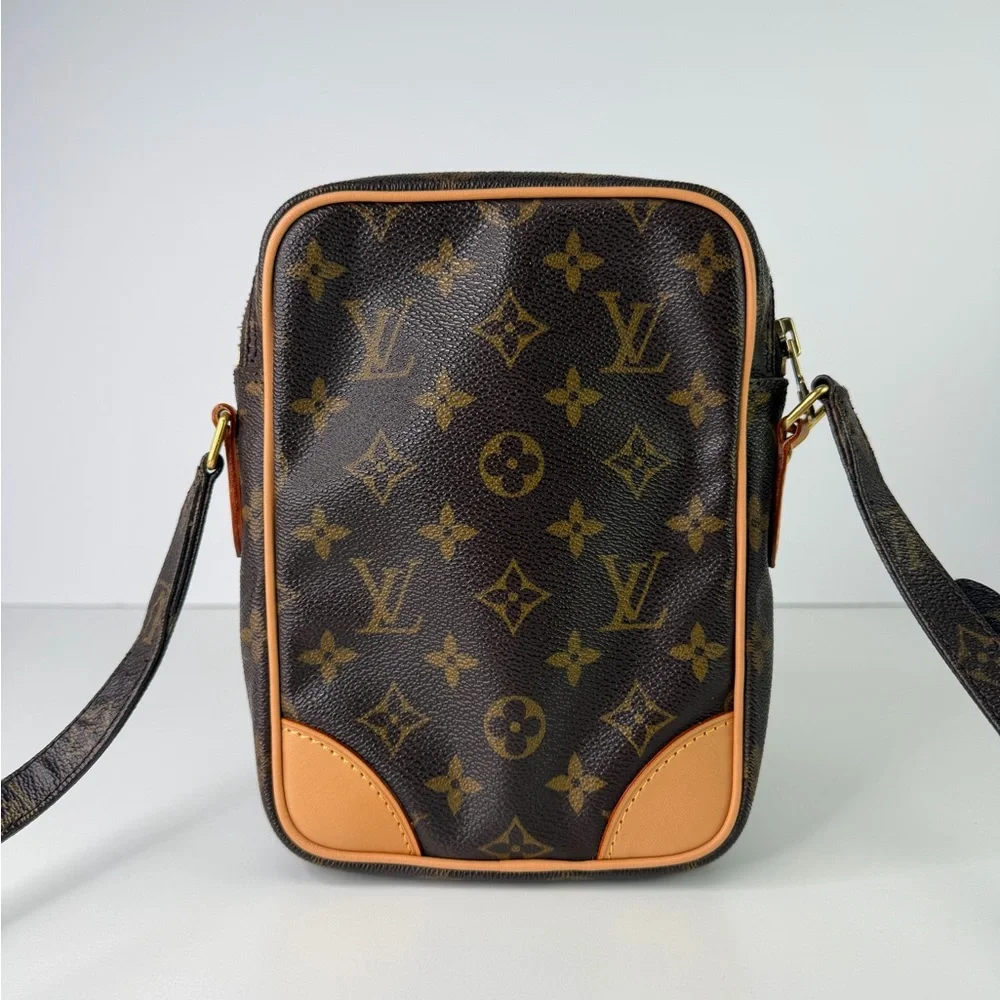 Authentic Louis Vuitton Monogram Crossbody Bag Vintage Amazone Everyday Bag
